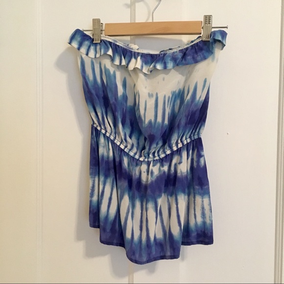 Velvet Heart Tops - Silk Sleeveless Tie-Dye Top
